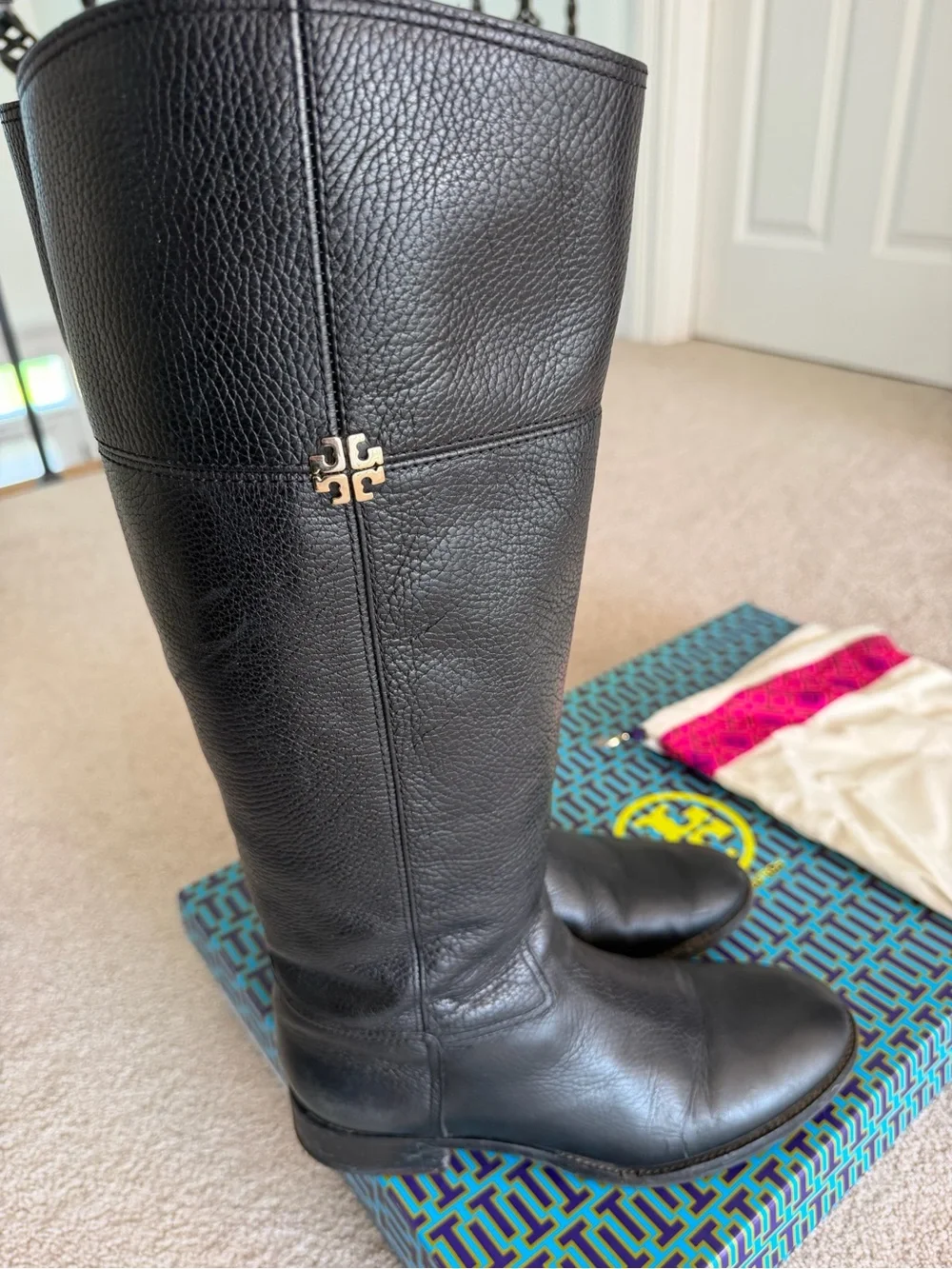 Tory Burch Jolie Riding Boots 9.5